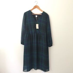A New Day Plaid Dress XXL